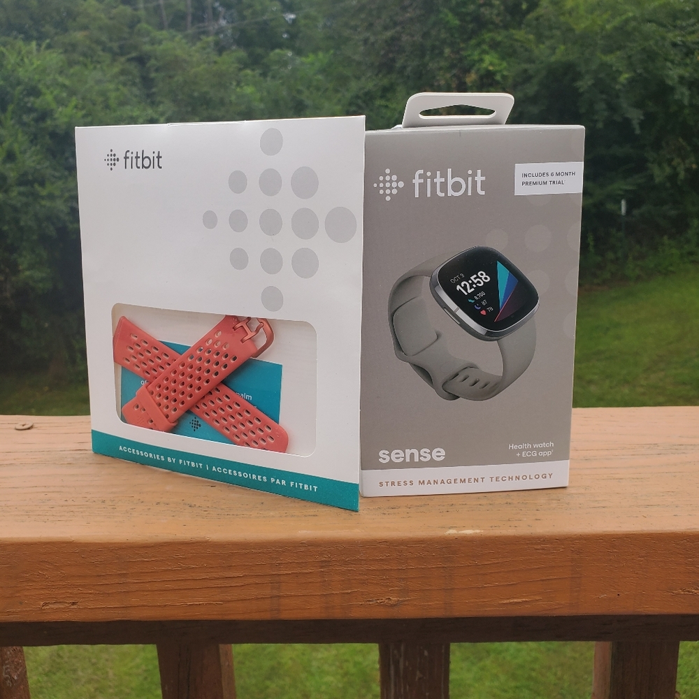 Fitbit Sense + Band! Brand new!